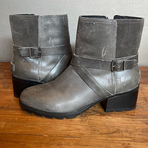 Sorel Cate Quarry Ankle Booties - Picture 2 of 7
